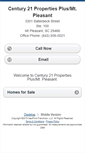 Mobile Screenshot of century21mtpleasant.homesandland.com