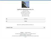 Tablet Screenshot of lighthouse.homesandland.com