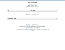 Tablet Screenshot of keyprops.homesandland.com