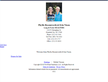 Tablet Screenshot of phyllisandcompany.homesandland.com