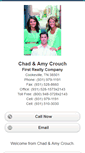 Mobile Screenshot of chadamycrouch.homesandland.com