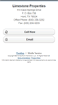 Mobile Screenshot of limestoneproperties.homesandland.com