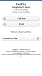 Mobile Screenshot of carlpike.homesandland.com