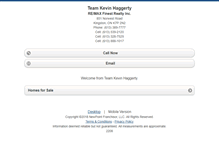 Tablet Screenshot of chaggerty.homesandland.com