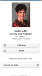 Mobile Screenshot of judieudey.homesandland.com