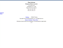 Tablet Screenshot of pamjackson.homesandland.com
