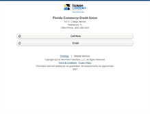 Tablet Screenshot of fccu.homesandland.com