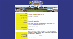 Desktop Screenshot of newdayproperties.homesandland.com