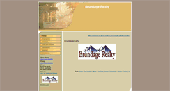 Desktop Screenshot of brundagerealty.homesandland.com