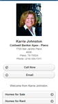 Mobile Screenshot of karriejohnston.homesandland.com