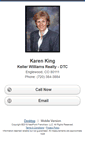 Mobile Screenshot of karenking.homesandland.com