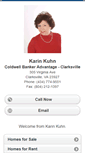 Mobile Screenshot of karinkuhn.homesandland.com