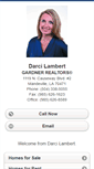 Mobile Screenshot of darcilambert.homesandland.com