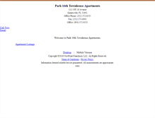 Tablet Screenshot of parksixteenth.homesandland.com