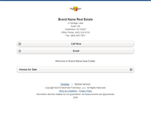 Tablet Screenshot of brandname.homesandland.com
