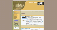 Desktop Screenshot of century21herronrealty.homesandland.com