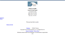 Tablet Screenshot of paullocatelli.homesandland.com