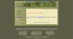 Desktop Screenshot of colbyrealty.homesandland.com