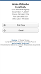 Mobile Screenshot of andrecolombo.homesandland.com