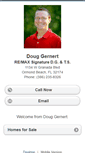 Mobile Screenshot of douggernert.homesandland.com