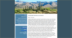 Desktop Screenshot of catalinafoothillsestates.homesandland.com