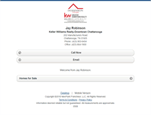 Tablet Screenshot of jayrobinson.homesandland.com