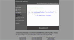 Desktop Screenshot of donaldlasseter.homesandland.com