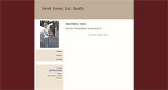 Desktop Screenshot of janetjones.homesandland.com