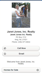 Mobile Screenshot of janetjones.homesandland.com