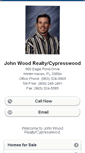 Mobile Screenshot of johnwoodrealty.homesandland.com