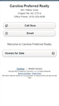 Mobile Screenshot of carolinapreferredrealty.homesandland.com