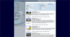 Desktop Screenshot of century21newheritage.homesandland.com