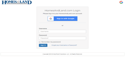 Desktop Screenshot of ap.homesandland.com