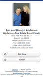Mobile Screenshot of karalynandronandersen.homesandland.com