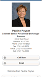 Mobile Screenshot of paulinepoyner.homesandland.com