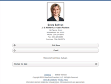 Tablet Screenshot of debrasullivan.homesandland.com
