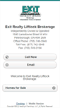 Mobile Screenshot of exitrealtyliftlock.homesandland.com