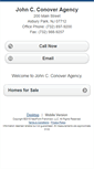 Mobile Screenshot of conoverap.homesandland.com