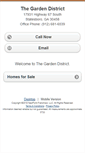 Mobile Screenshot of gardendistrict.homesandland.com
