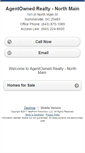 Mobile Screenshot of agentownedmainst.homesandland.com