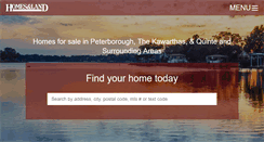 Desktop Screenshot of peterborough.homesandland.com