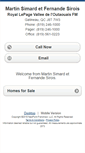 Mobile Screenshot of fernandesirois.homesandland.com