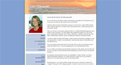 Desktop Screenshot of loriclaussen.homesandland.com