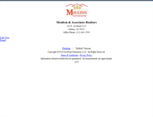 Tablet Screenshot of moultonassociates.homesandland.com