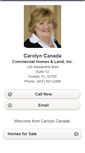 Mobile Screenshot of carolyncanada.homesandland.com