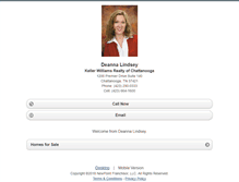 Tablet Screenshot of deannalindsey.homesandland.com