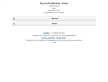 Tablet Screenshot of cryeleikecabot.homesandland.com