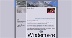 Desktop Screenshot of cindycraig.homesandland.com