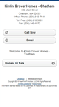 Mobile Screenshot of kinlingroverchatham.homesandland.com