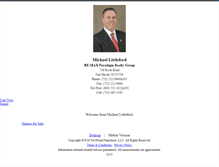 Tablet Screenshot of mikelittleford.homesandland.com